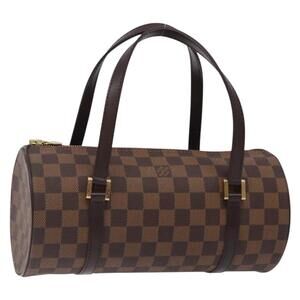 LOUIS VUITTON Damier Ebene Papillon 26 Hand Bag M51304